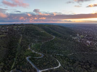 Aerial Image of ARTHURS SEAT