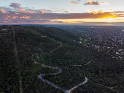 Aerial Image of ARTHURS SEAT