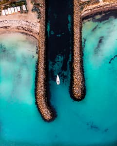 Aerial Image of SAFETY BEACH