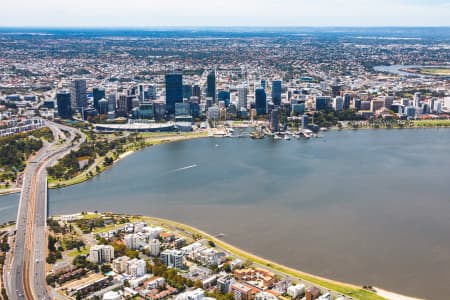 Aerial Image of PERTH CBD