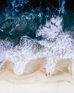 Aerial Image of SAINT ANDREWS BEACH