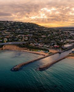 Aerial Image of SAFETY BEACH