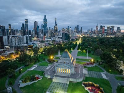 Aerial Image of MELBOURNE