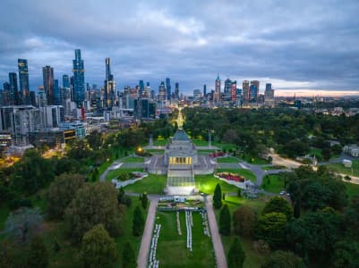 Aerial Image of MELBOURNE