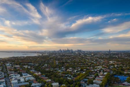 Aerial Image of MELBOURNE