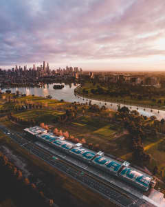 Aerial Image of ALBERT PARK