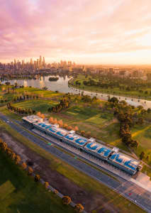 Aerial Image of ALBERT PARK