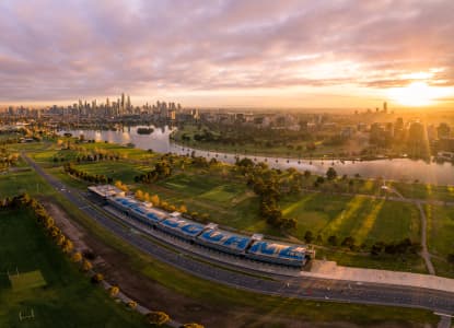 Aerial Image of ALBERT PARK