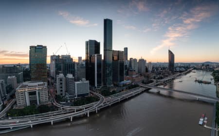 Aerial Image of SOUTH BRISBANE