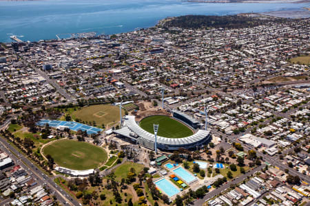 Aerial Image of GMHBA STADIUM