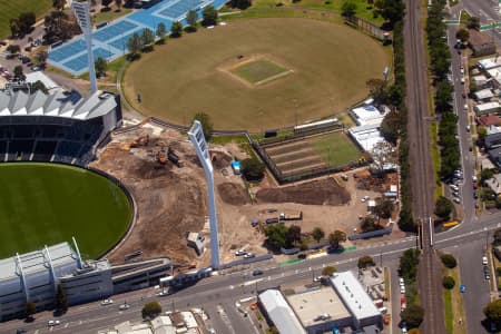 Aerial Image of GMHBA STADIUM