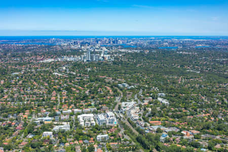 Aerial Image of LINDFIELD