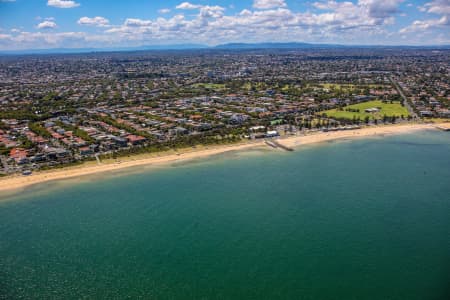 Aerial Image of ELWOOD BEACH