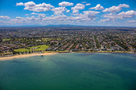 Aerial Image of ELWOOD BEACH