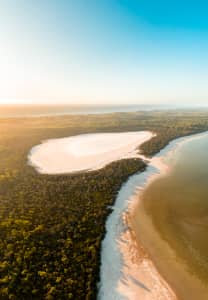 Aerial Image of LAKE CLIFTON THROMBOLITES