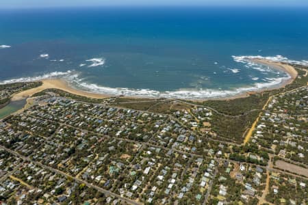 Aerial Image of ANGLESEA