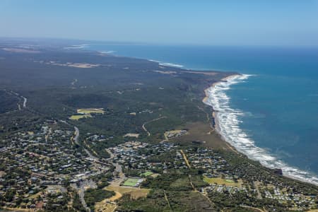 Aerial Image of ANGLESEA